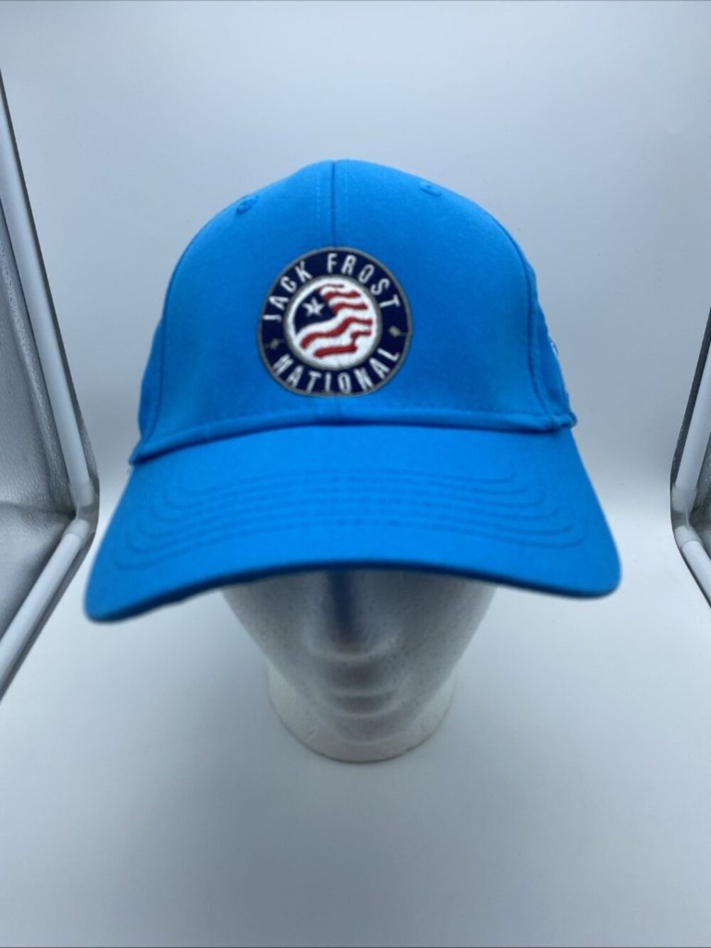 Jack Frost National Golf Course Blue Hat Legendary Cap Adjustable Hook & Loop